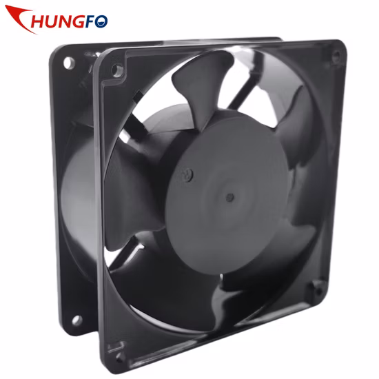 Ventola AC per congelatore assiale 120x120x38mm con custodia elettrica in alluminio senza spazzole